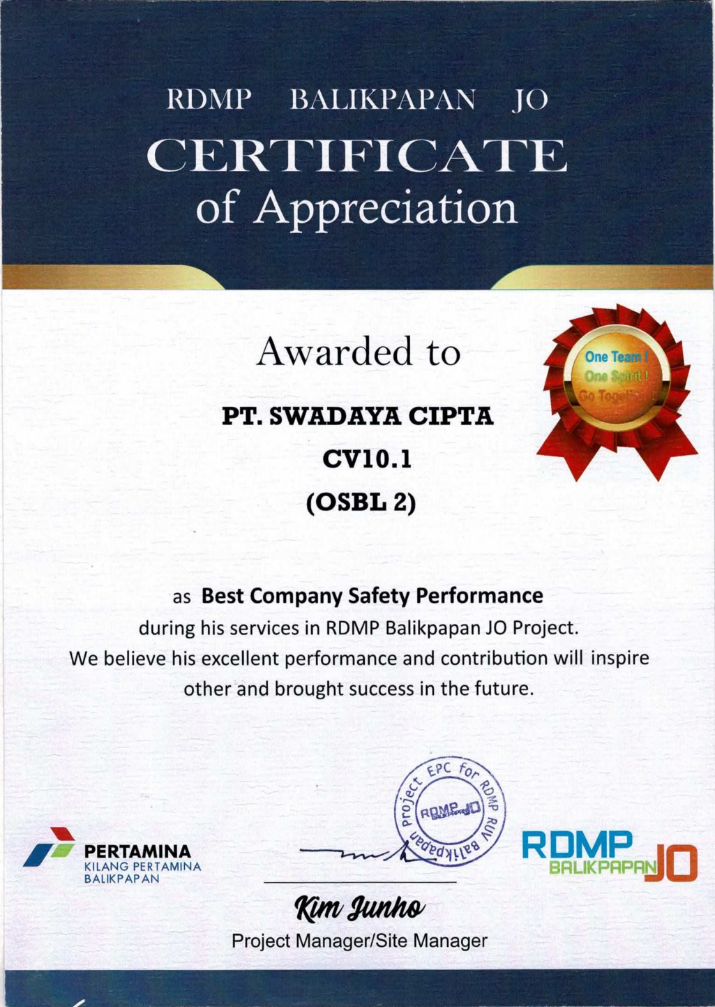Certificate 21